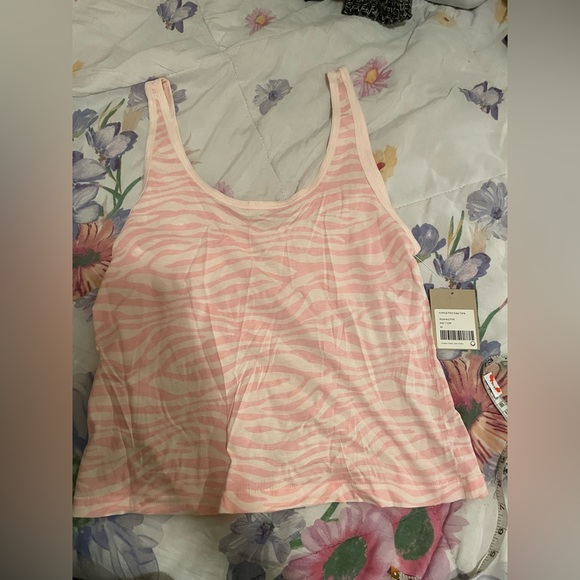 Pink zebra tank M - Picture 1 of 5